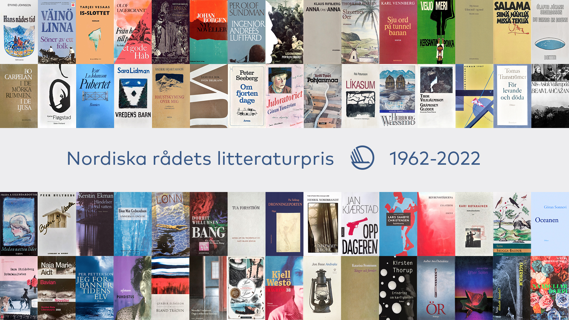 Højdepunkter i Nordisk Råds litteraturpris 60-årige historie.