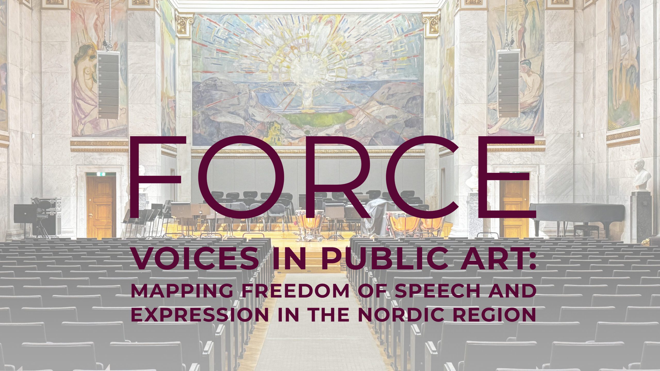 Nordens hus i Reykjavík ansluter sig till FORCE