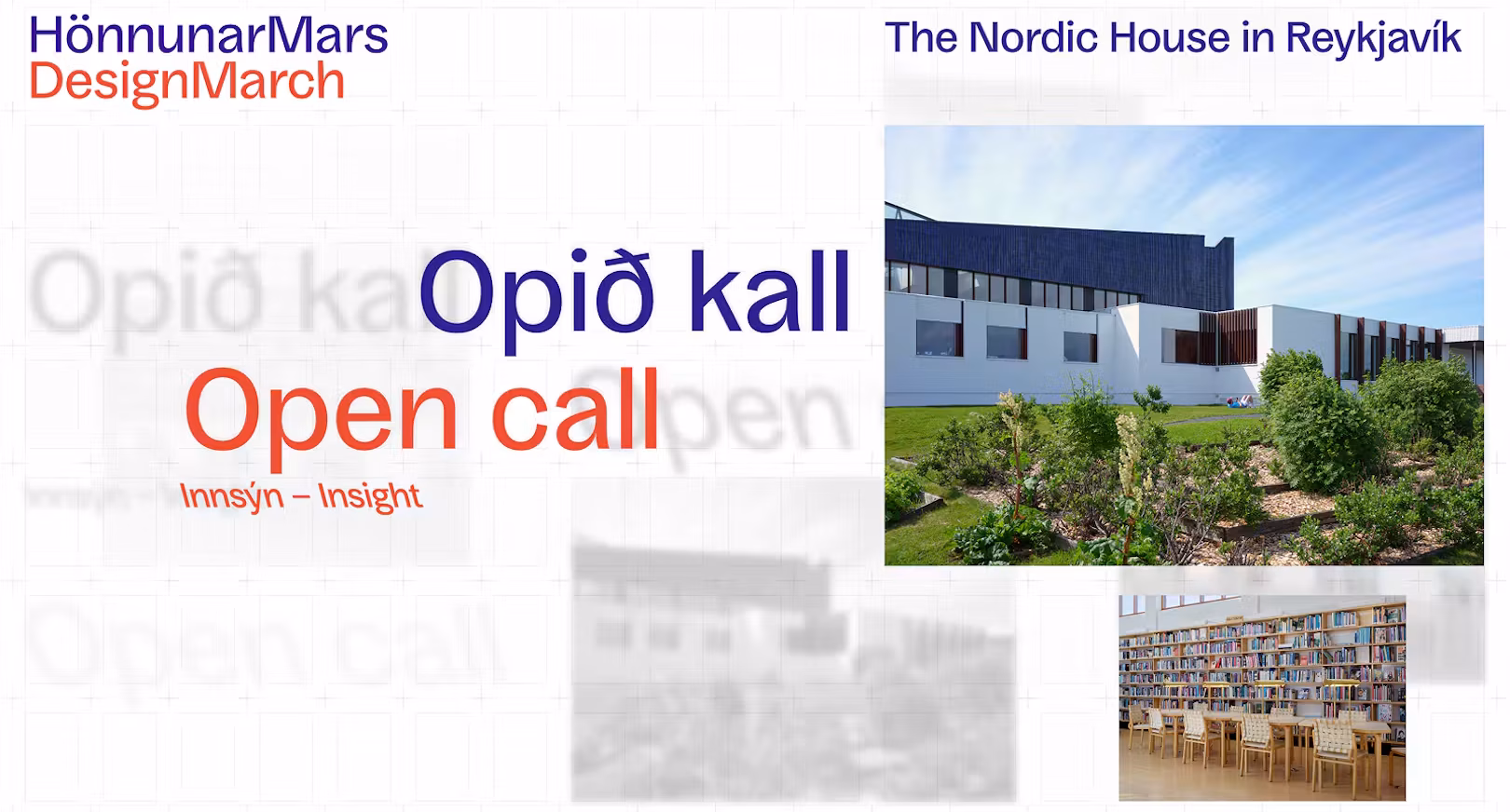 Open Call DesignMarch 2027